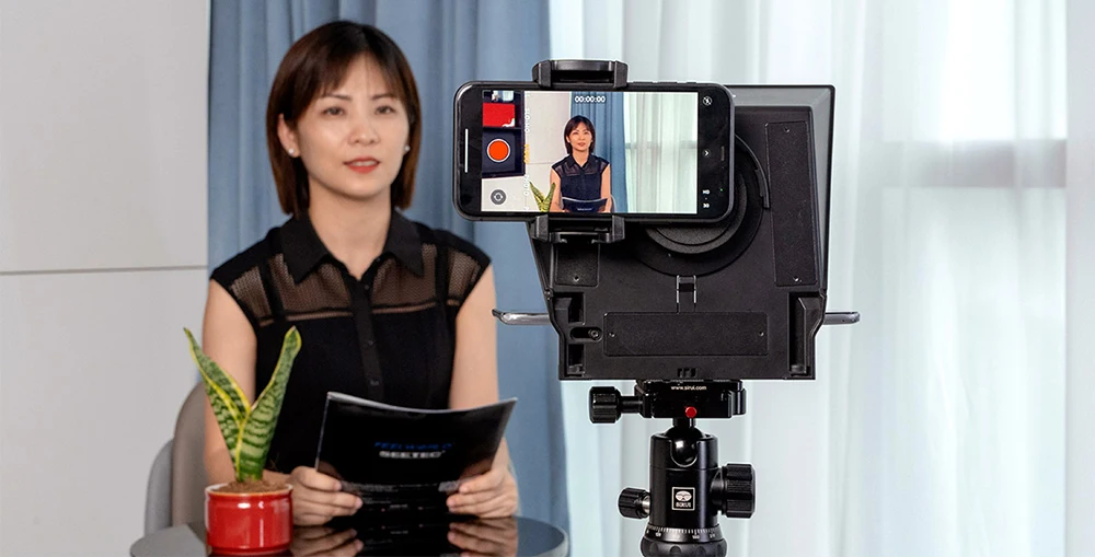 FEELWORLD TP2A ミニテレプロンプター 8 インチポータブル 8 インチ