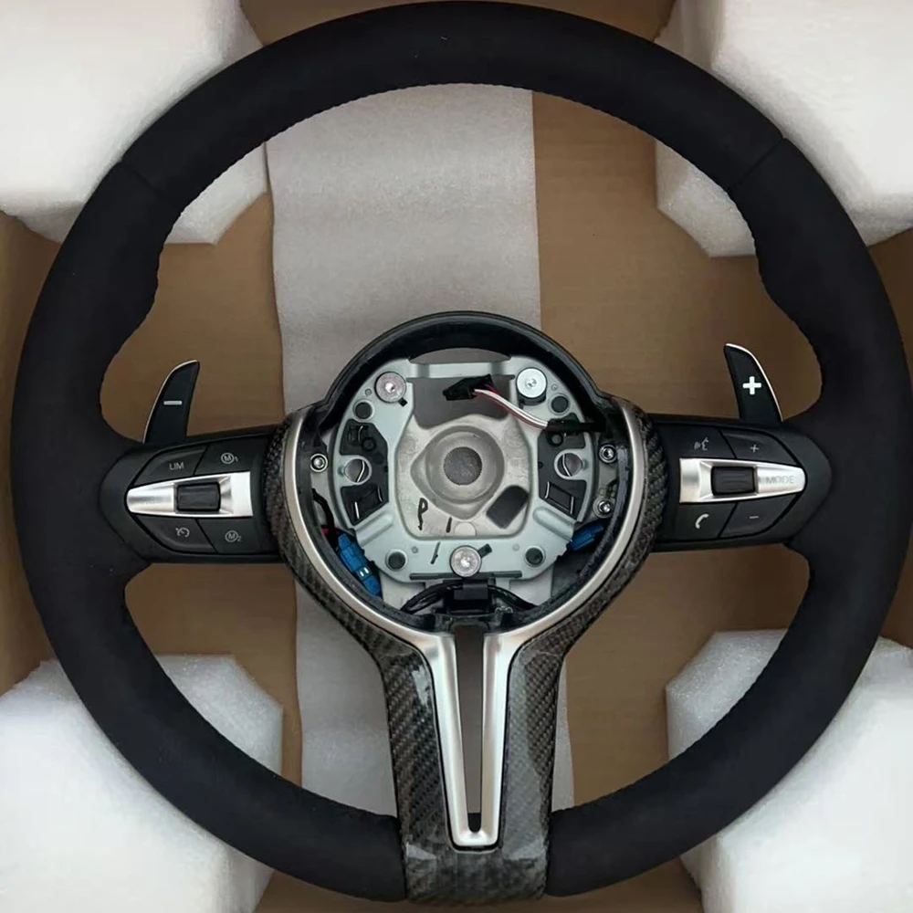 For BMW steering wheel 320 525 F10 F12 F15 F30 F35 F36 E90 F80 E71 F31 F32 X5 X6 F01 F07 F20 F11 F22 F25 M3 M4 M5 Sport