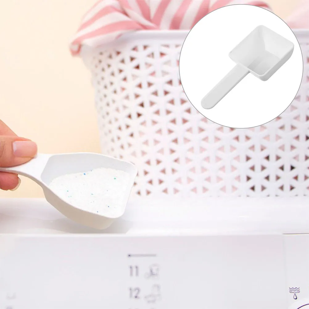 Laundry Scoop Plastic Measuring Spoon Precise Handling Convenient Laundry Tool for Washing Clothes Efficient