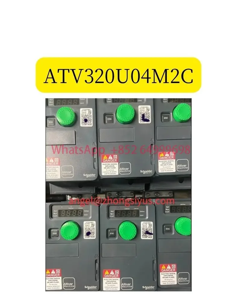 ATV320U04M2C Used inverter 0.37kw/220v function operation OK
