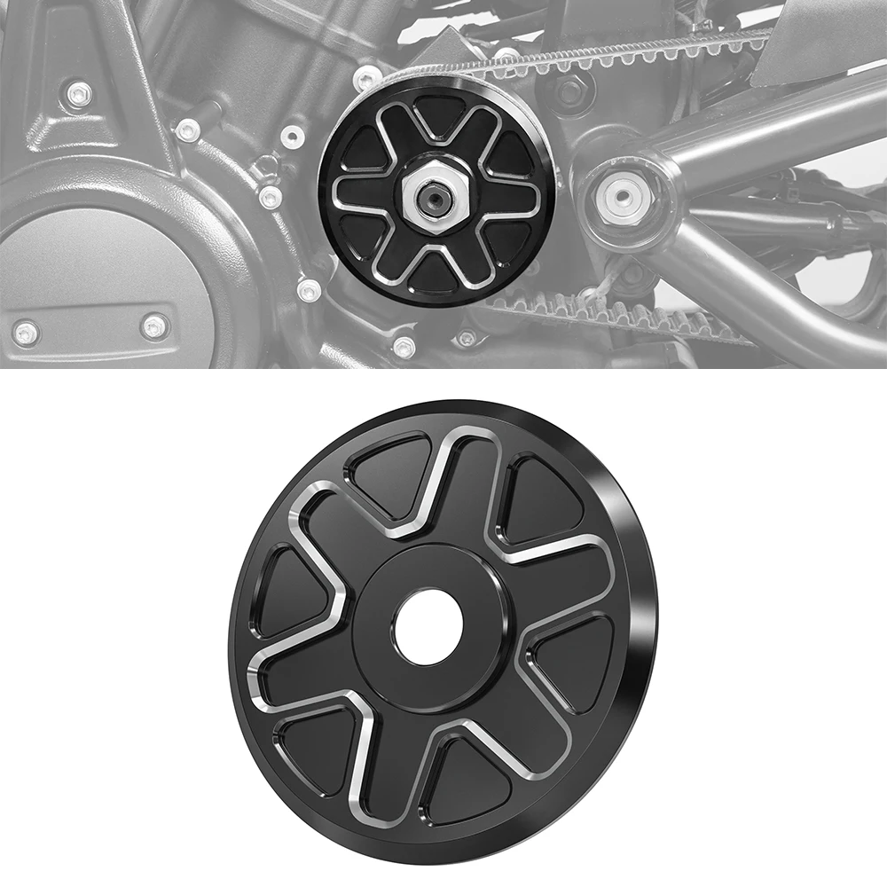 For Harley Sportster S RH1250S 2021-2024 Front Wheel Drive Sprocket Guard Cover Nightster RH975 2022-2024 Special RH975S 23-24