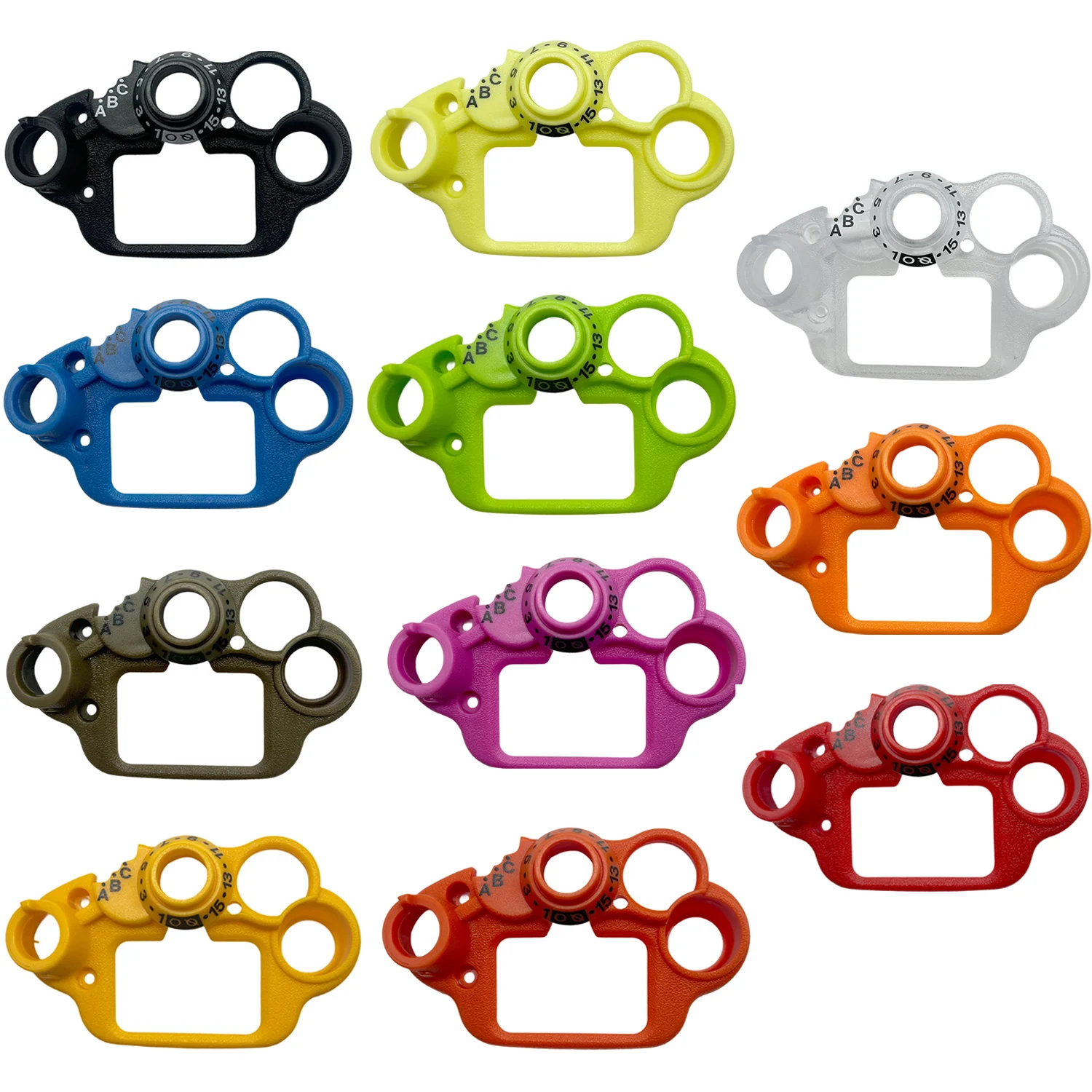 Colorful Top Plastic Bezel Cover Replacement For APX600XE APX7000XE APX8000XE APX8000HXE Handheld Two Way Radios