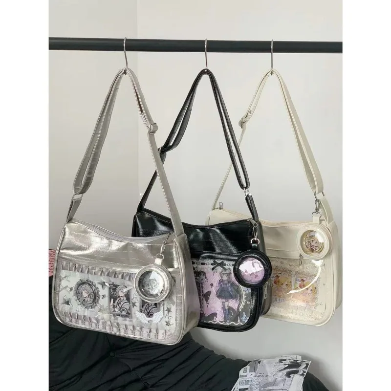

Прозрачная квадратная сумка Ita Bolsos Mujer, пригородная сумка Crossabdy Sac Femme, оригинальные сумки на плечо, модные модные молодежные сумки Bolsas