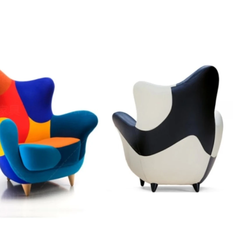 

Reclining home comfortable lazy shape fiberglass office negotiation chair