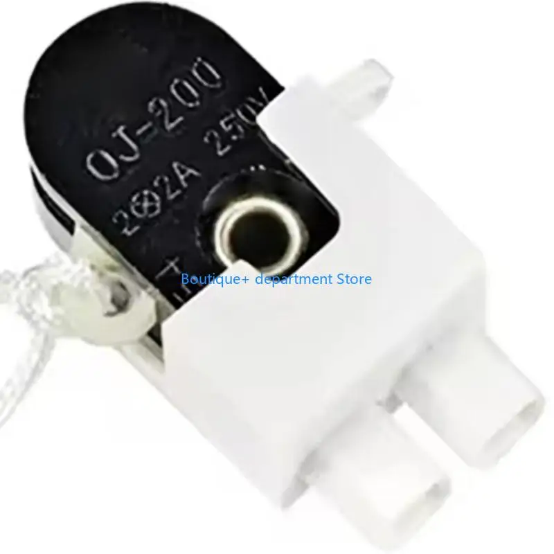 E1PD Multipurpose Pull Chain Switches Set Convenient for Lamp Fixtures Portable Designs Sturdy Plastic Construction 2A