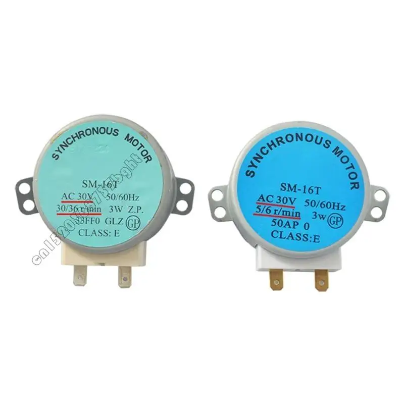 AC 30V ميكروويف فرن المحرك متزامن محرك القرص الدوار لملحقات فرن الميكروويف SM-16T 4xfb
