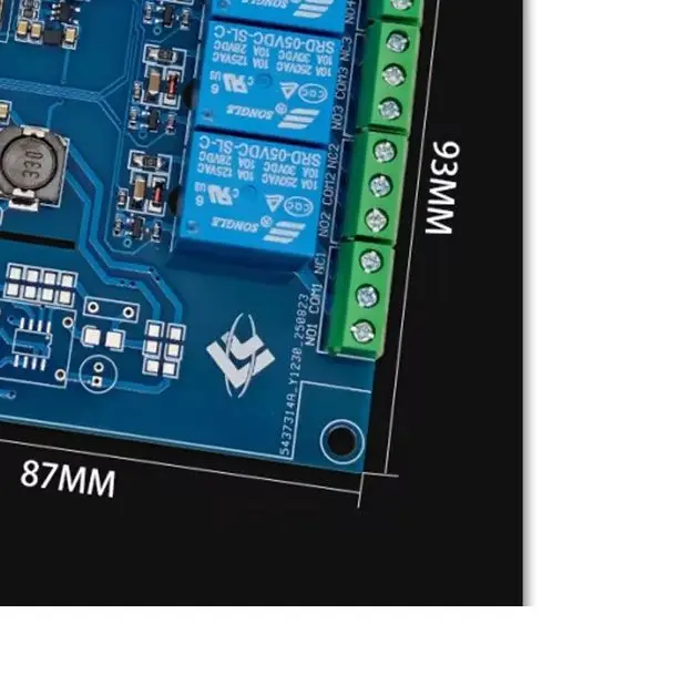 

AIR780E 4G Full-Netcom 4-Ch Relay Module, Bluetooth/WiFi, DC7-24V/AC220V, AT Command Control