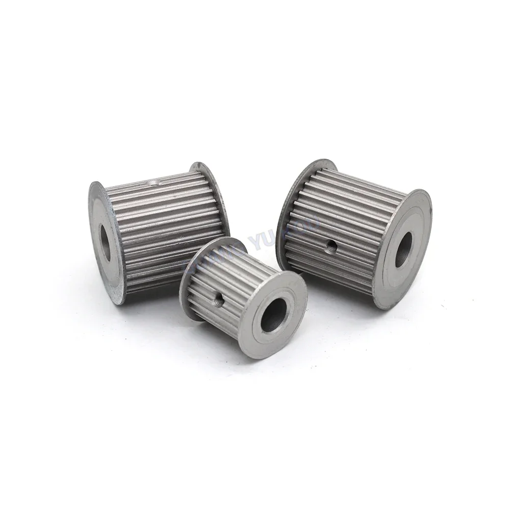 HTD 3M 27/28 Teeth Timing Pulley Bore 4mm-15mm for Belt Width 6/10/15/20mm Synchronous Wheel 27T 28T Belt Pulley for Belt Drive