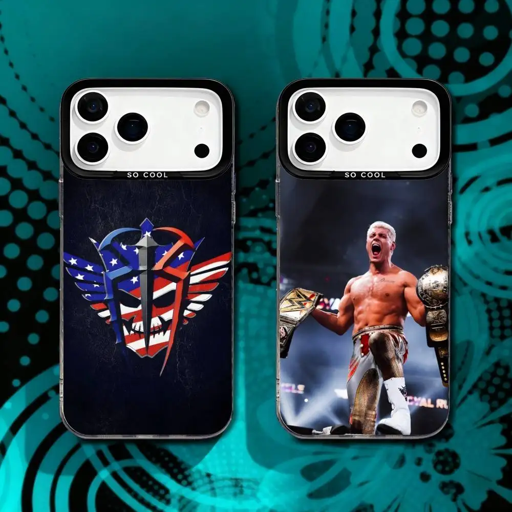 

C-Cody Rhodes AMERICAN Nightmare Phone Case For iPhone 17,16,15,14,13,12,X,8,Pro,Max,Plus,SE4,Air,Mini HD Black IMD Matte