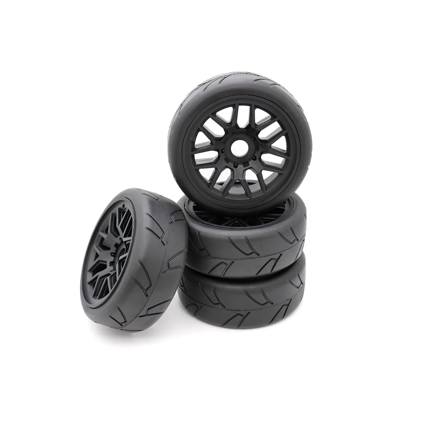 105Mm 1/8 Scale RC Off Road Buggy Tires Wheel 17Mm Hex For ARRMA Typhon Redcat Team Losi Kyosho VRX HPI HSP Hobao