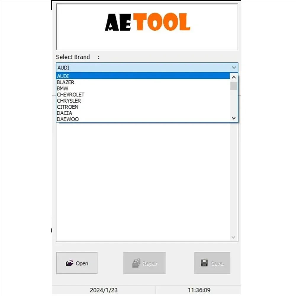 Latest Immo Eeprom Off Software AETOOL IMMO REMOVER V1.3 Virginize ECU Dump Decode ECU Calculate PIN Virgin/IMMO Remover