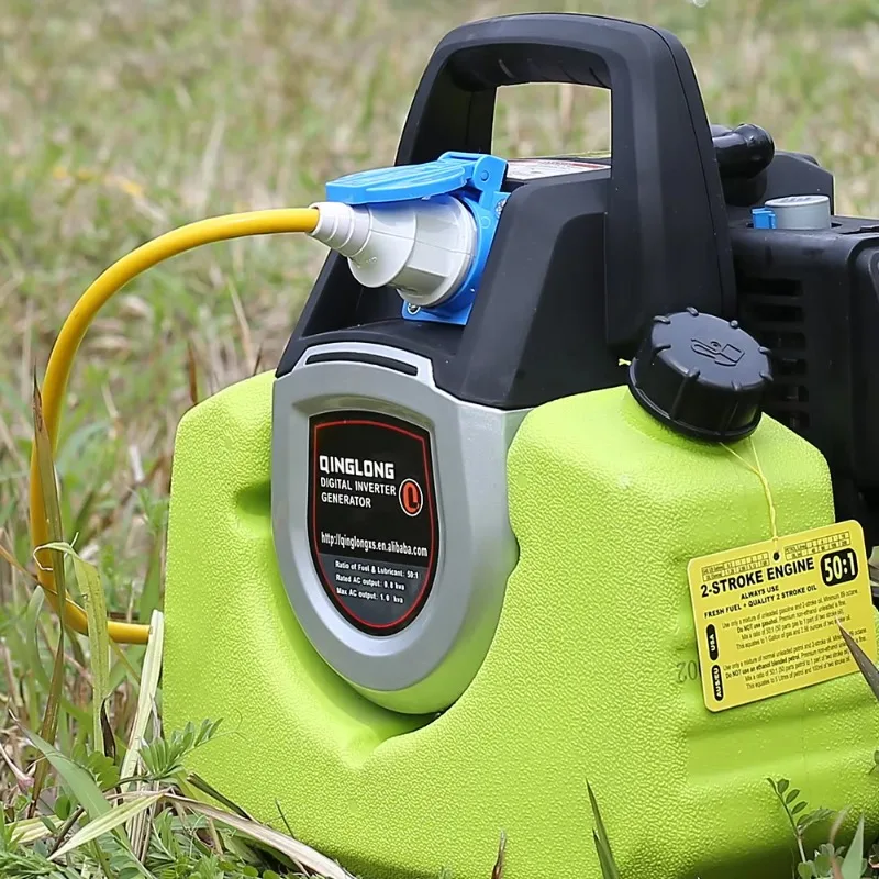 【Ganz neu】 Tragbarer Mini-Benzin-Energie-Leistungs-Klein-1-kVA-1-kW-12-V-Gleichstrom-Elektro-Wechselrichtergenerator zum besten Preis