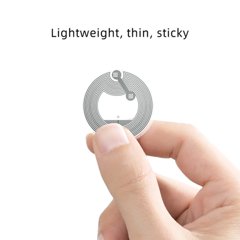 B27B 100Pcs NFC Ntag213 Label Sticker 13.56Mhz ISO14443A NTAG 213 Sticker Universal Lable For ALL NFC Enabled Phone