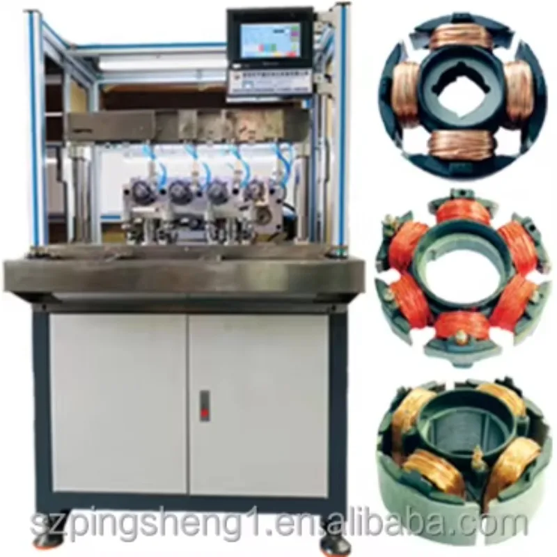 Direct Factory Sale CNC Coil Cooling Fan Micro Stator Winding Machine Industrial Equipment