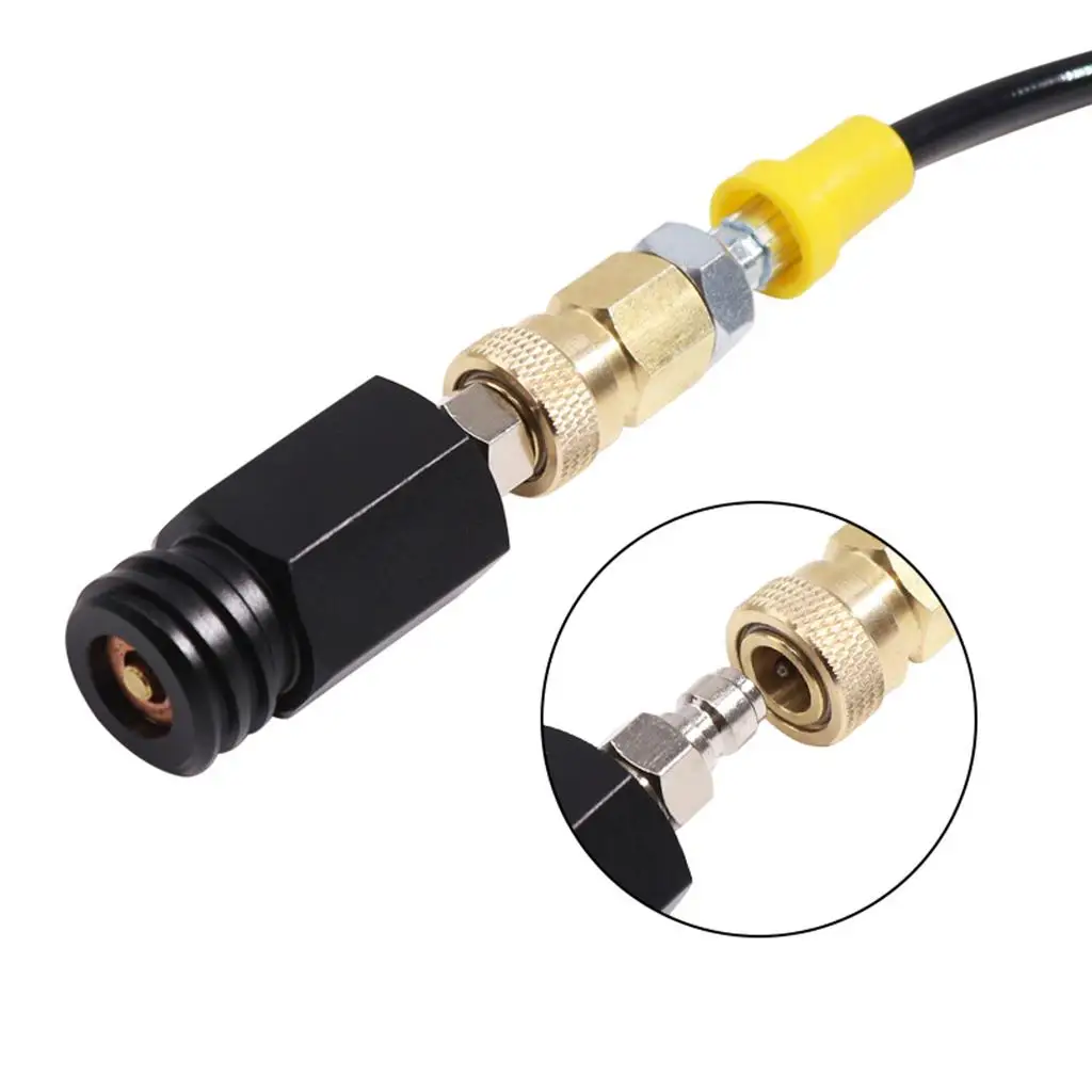 Manguera Convertidora Soda Stream CGA320-14 W21.8-14 de 60 Pulgadas, Adaptador Compatible con Co2 para Botellas de Soda Stream