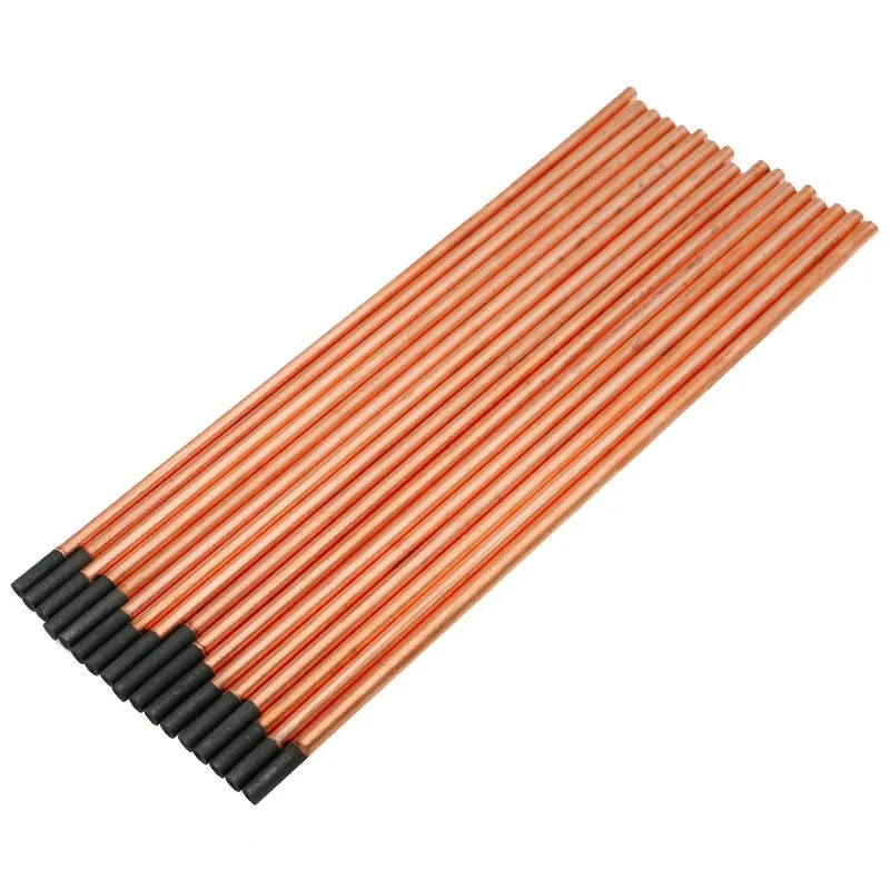 For carbon arc gouging carbon  electrode gouging   long wind   arc   flat round rod sheet metal 50 pcs a box