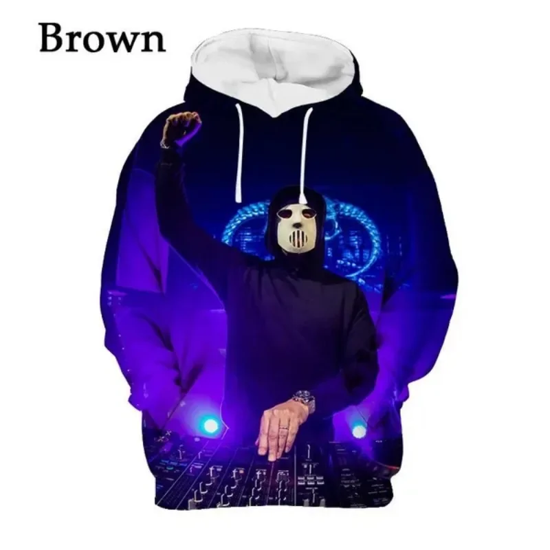 DJ Angerfist Hoodie Hip Hop Personality Autumn and Winter Sweatshirts Men\'s and Women\'s Men\'s Clothing Quality Haikyuu Hoodies