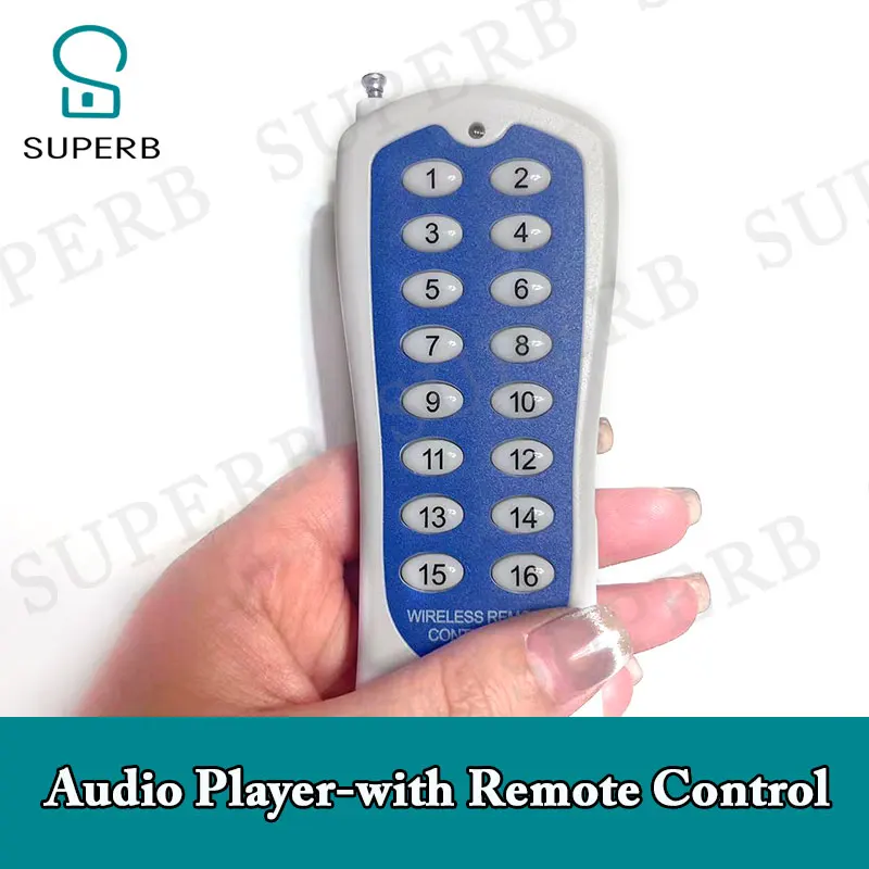 Imagem -03 - Escape Room Audio Player Versão Controle Remoto Music Player Fundo Escape Superb Novidades Prop 2023