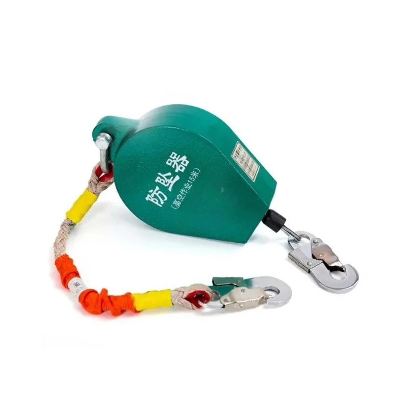 Tower crane self-locking descent device speed difference high altitude crash preventer