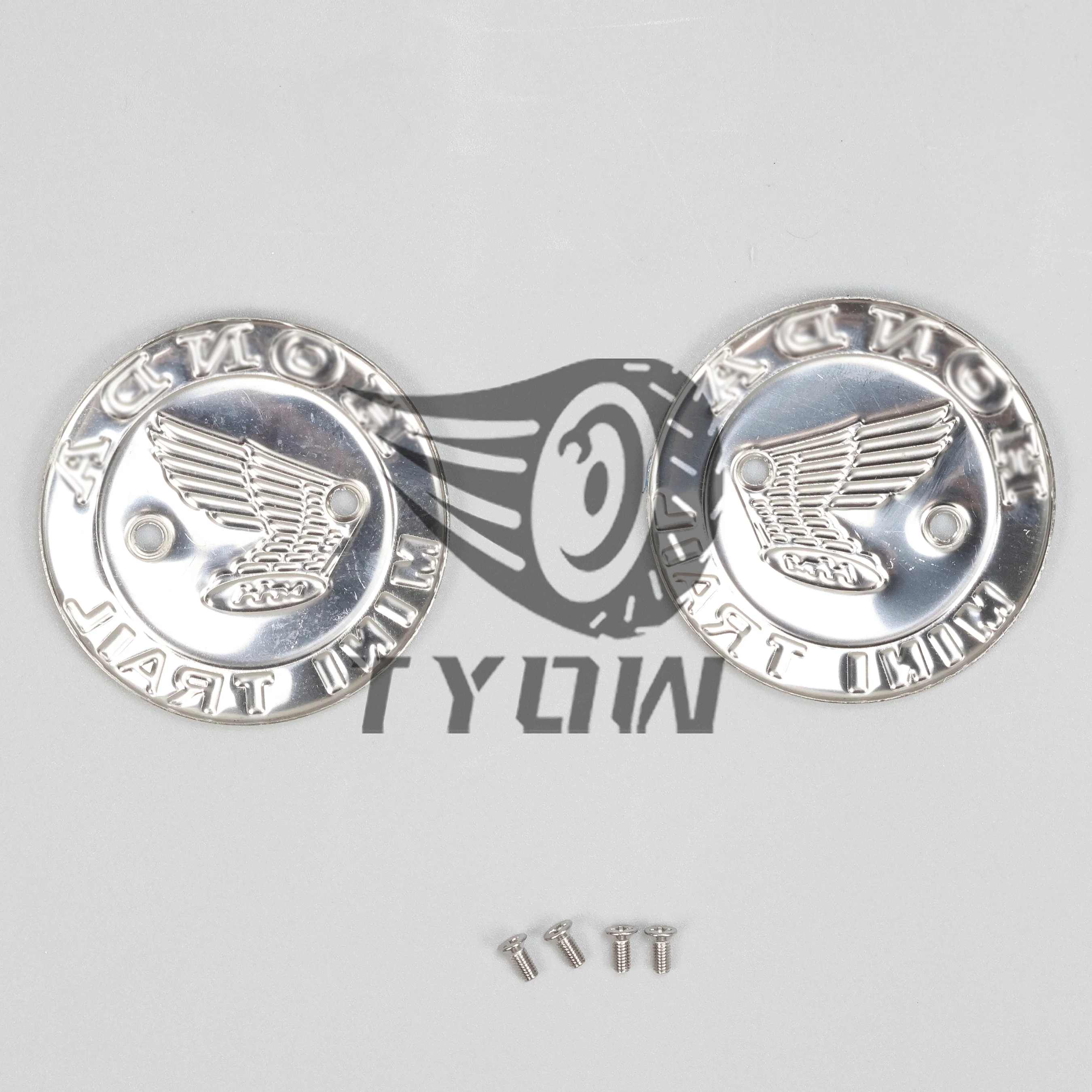 Monkey Emblem Set with Screws for Mini Trail 50 z50 K0 K1 1970 Bike Gas fuel tank