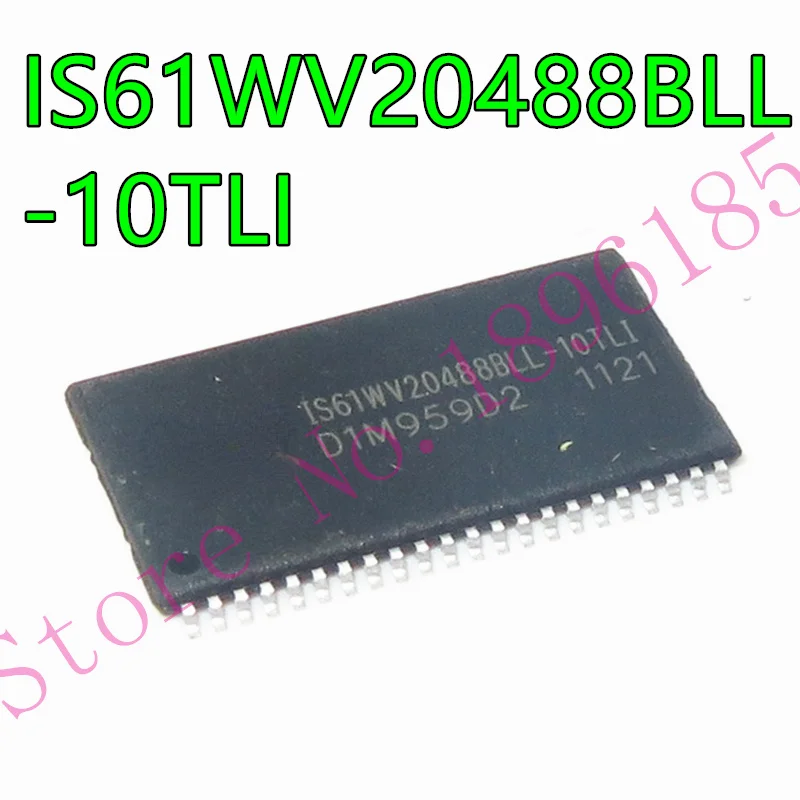 1pcs/lot IS61WV20488BLL-10TLI IS61WV20488 TSOP-44 2M x 8 HIGH-SPEED CMOS STATIC RAM