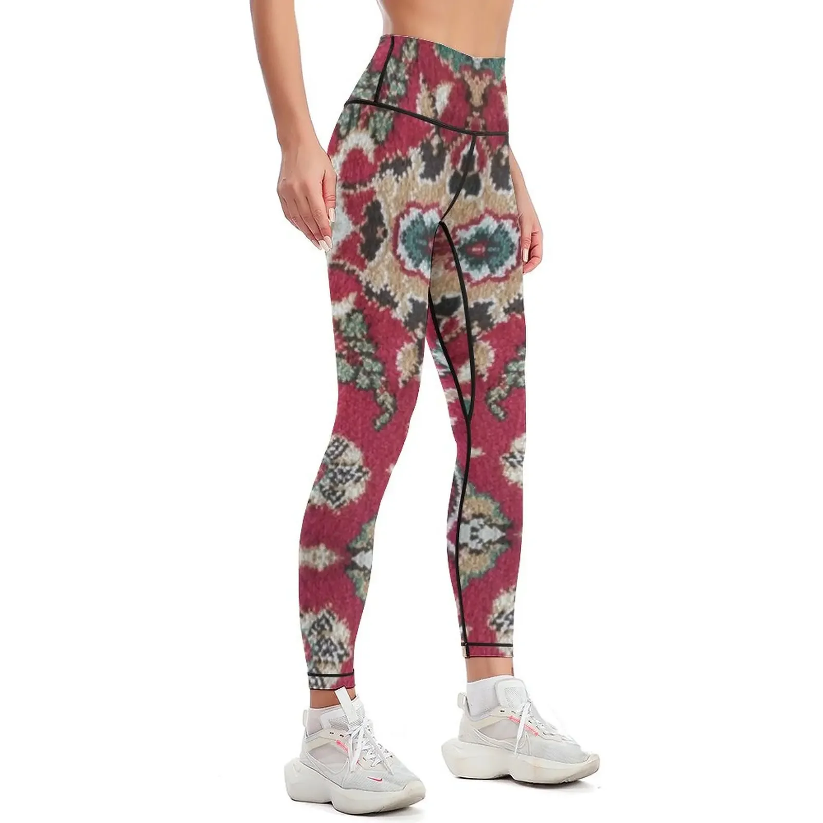 Carpet (pattern) Leggings sport set Women's fitness Womens Leggings