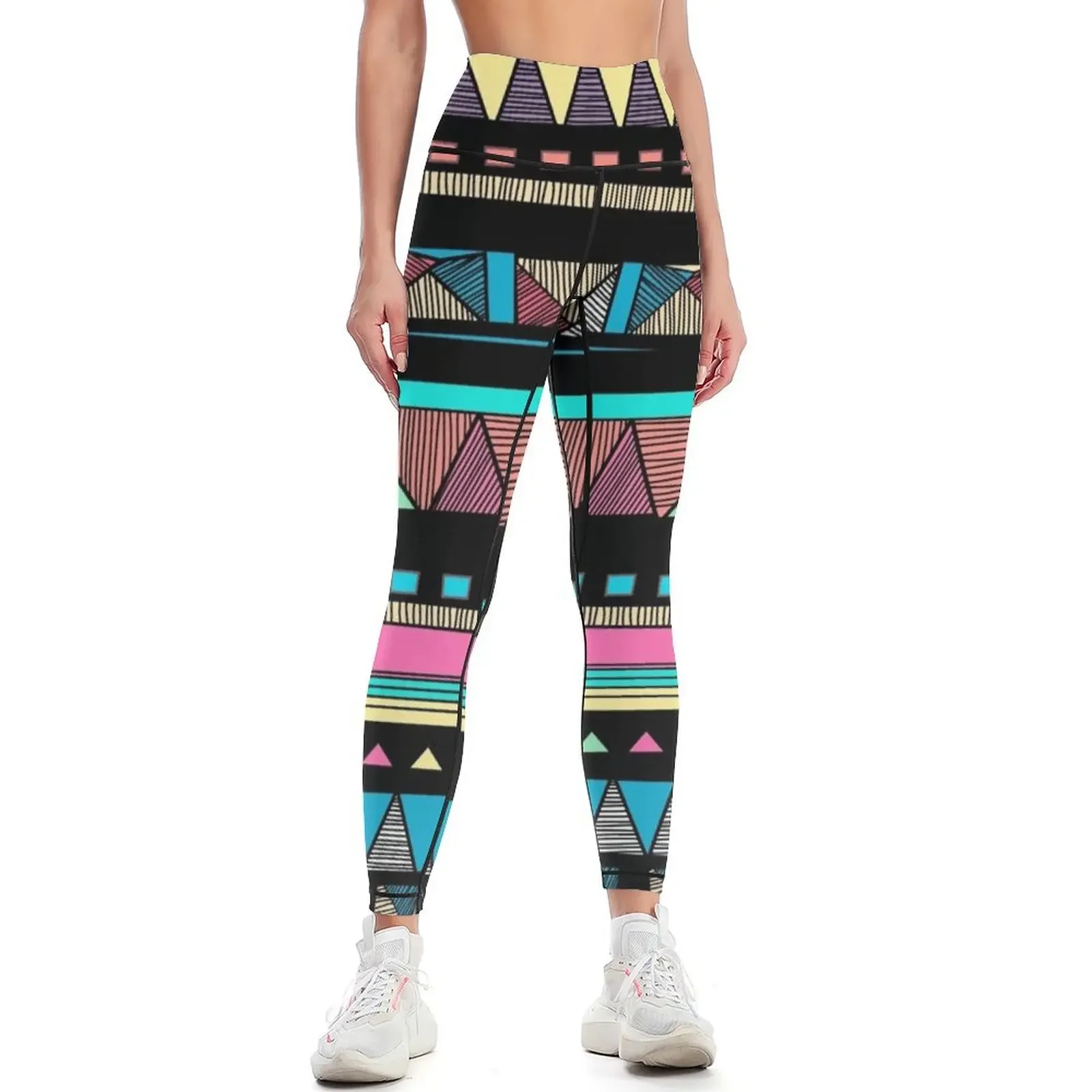 

Tribal Pattern Leggings push up legging Women sportwear sport set Clothing fitness Womens Leggings