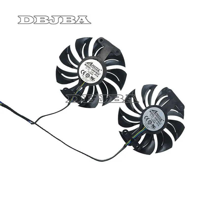 GA81B2U DC 12 В 0,38 А RX 460 Вентилятор для DATALAND RX460 Вентилятор охлаждения видеокарты