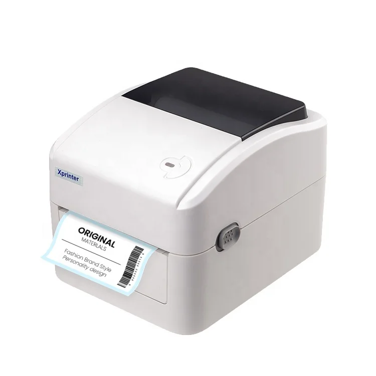 

420B 4 inches adhesive barcode sticker Airway Bill printing USB shipping thermal label printer for warehouse logistic