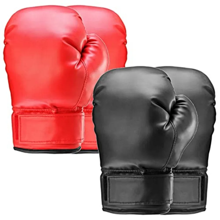 

2 Pair Boxing Training Gloves Set, Shockproof Gloves for Training Playing Practice Suitable for Beginners and