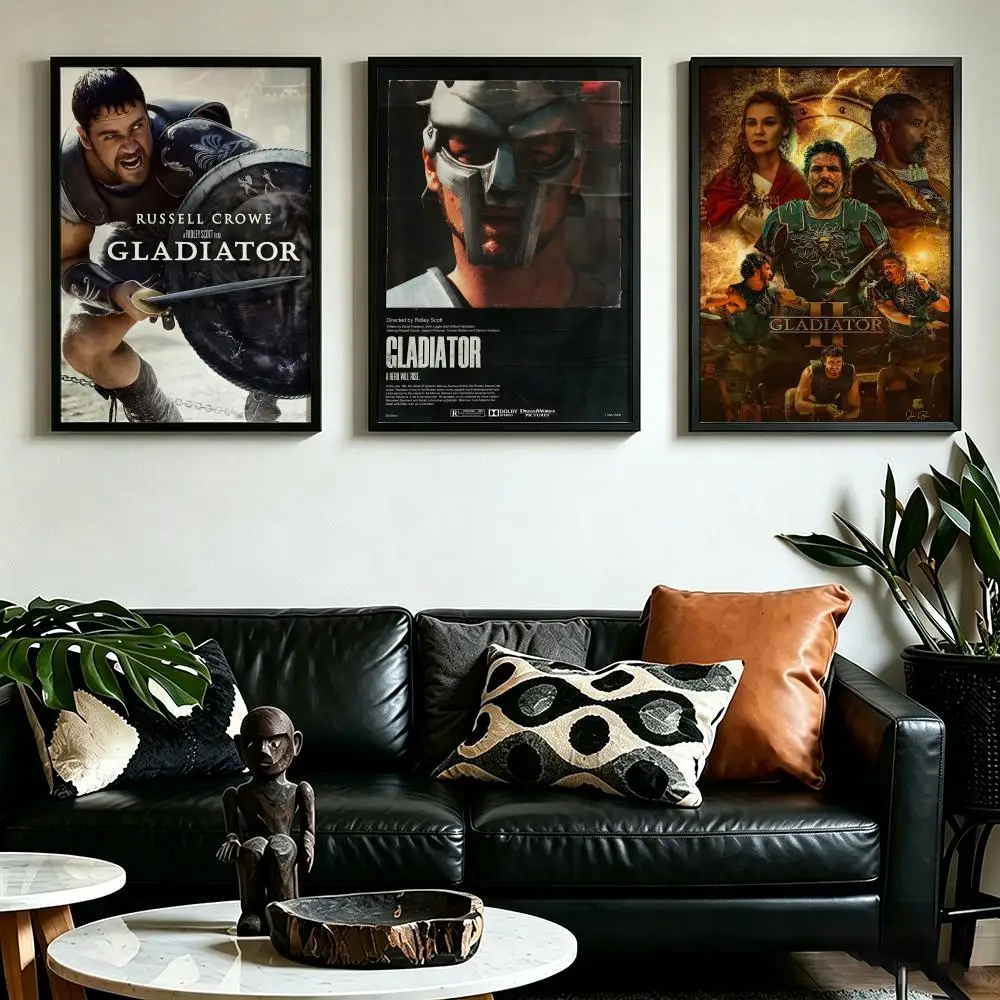 Poster HD art, waterproof, sticky wall, home decoration (living room, bedroom, bar), aesthetic Movie G-Gladiator