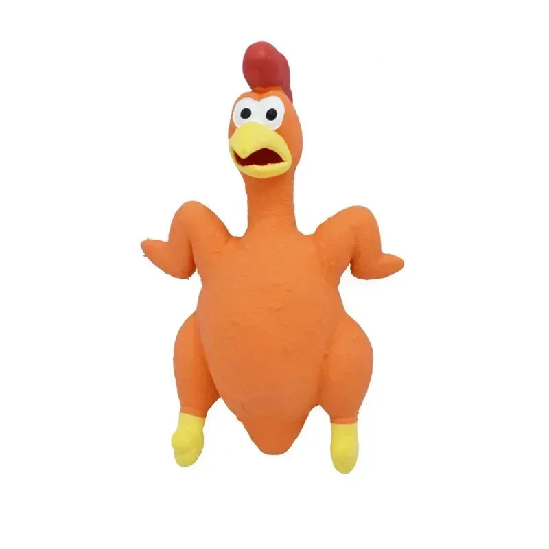 Screaming Chicken Squeeze Sound Toy Pets Dog Toys Product Shrilling Decompression Tool Squeak Vent Chicken