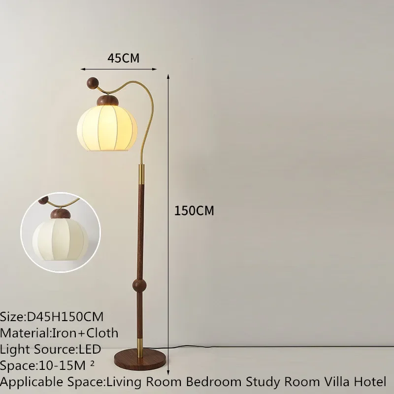 ANITA Contemporary Floor Lamp Luxury Living Room Bedroom Study Villa Hotel LED Retro Creativity Decorative Standing Light