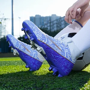 أحذية كرة قدم غير قابلة للانزلاق للشباب ، مقاومة للاهتراء ، مسابقة تدريب احترافية ، أظافر طويلة AG ، قمة منخفضة عالية ، أحذية بيسبول أفضل 10 أحذية بيسبول مبيعا - رقم 3