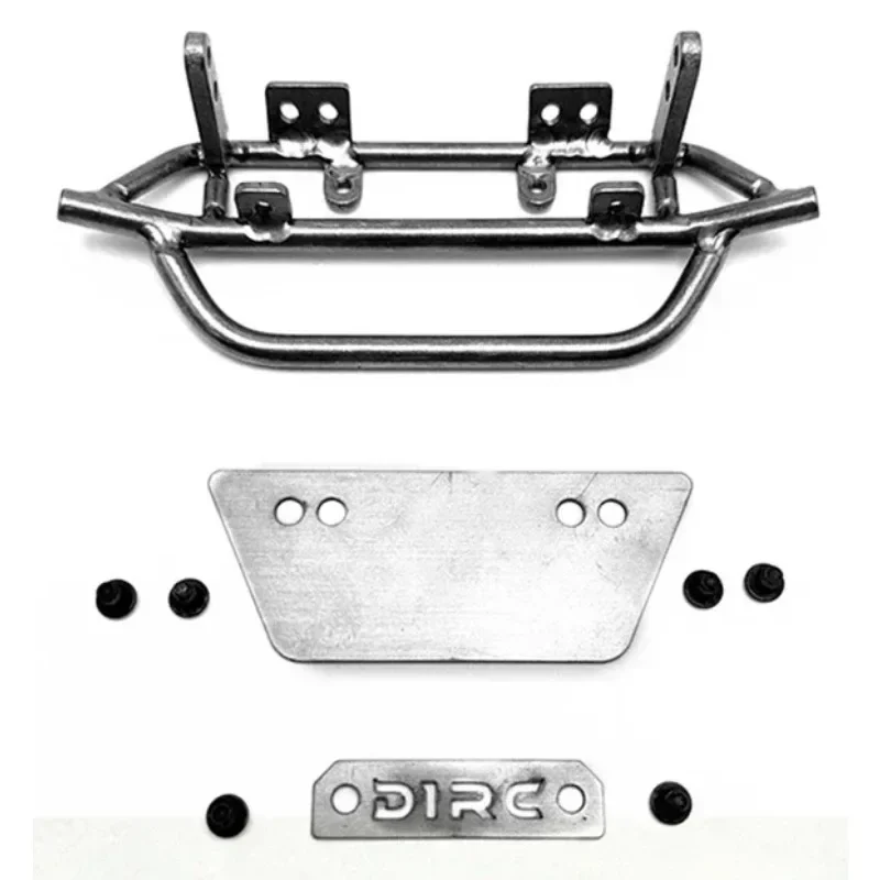

1 комплект переднего бампера из титанового сплава для радиоуправляемого гусеничного автомобиля 1/10 Traxxas TRX4 AXIAL SCX10 D90