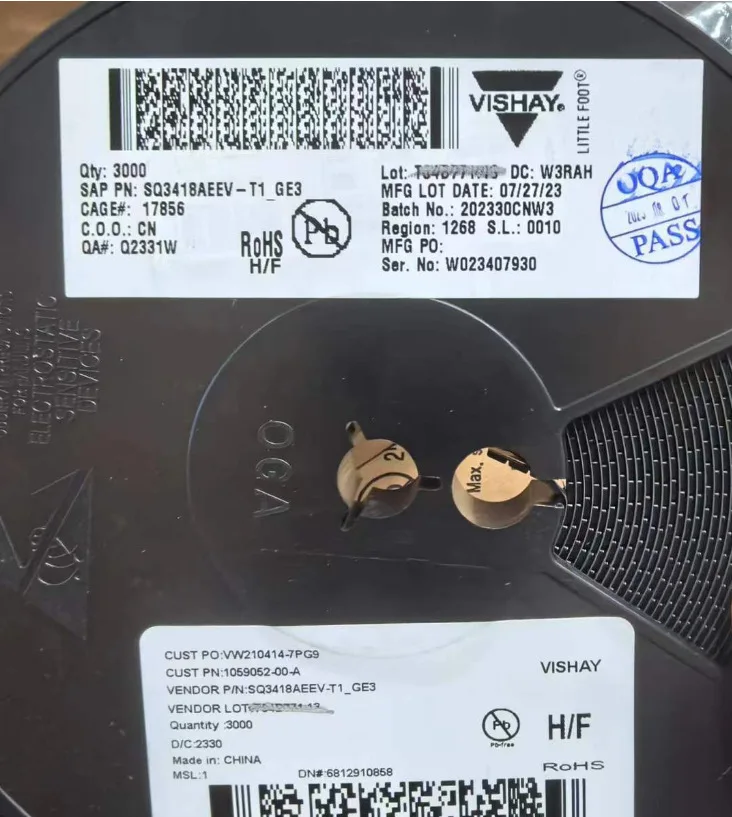 

SQ3418AEV-T1_SE3 Field Effect Transistor (MOSFET) SOT23-6 IC chip integrated circuit brand new original