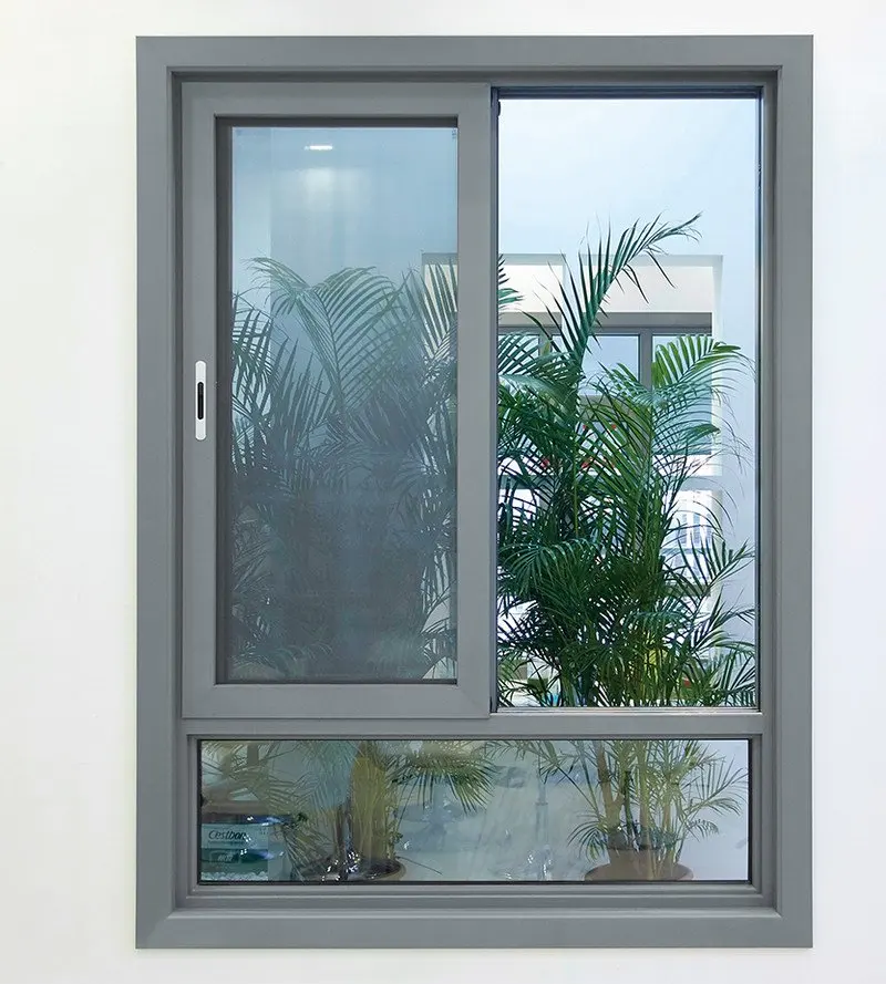 Swing Horizontal Aluminum Window Frame Bathroom Aluminium Sliding Windows Aluminum Alloy Wood Crate Fiberglass Roller Blind 72 view 3
