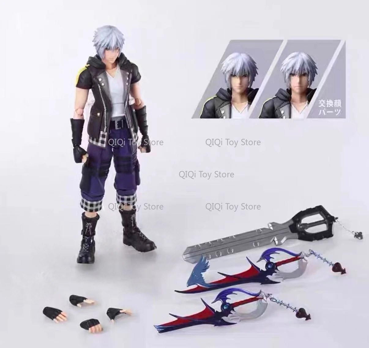 En stock. Figura original de Kingdom Hearts 3, Liku 2.0, con manos articuladas.