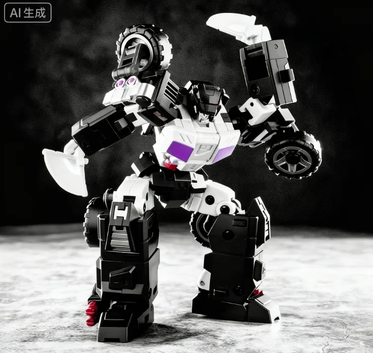 Transformatiespeelgoed Iron Factory IF EX-68 EX68 Evil Star Combo Black Panther Crazy Panther Leader actiefiguur