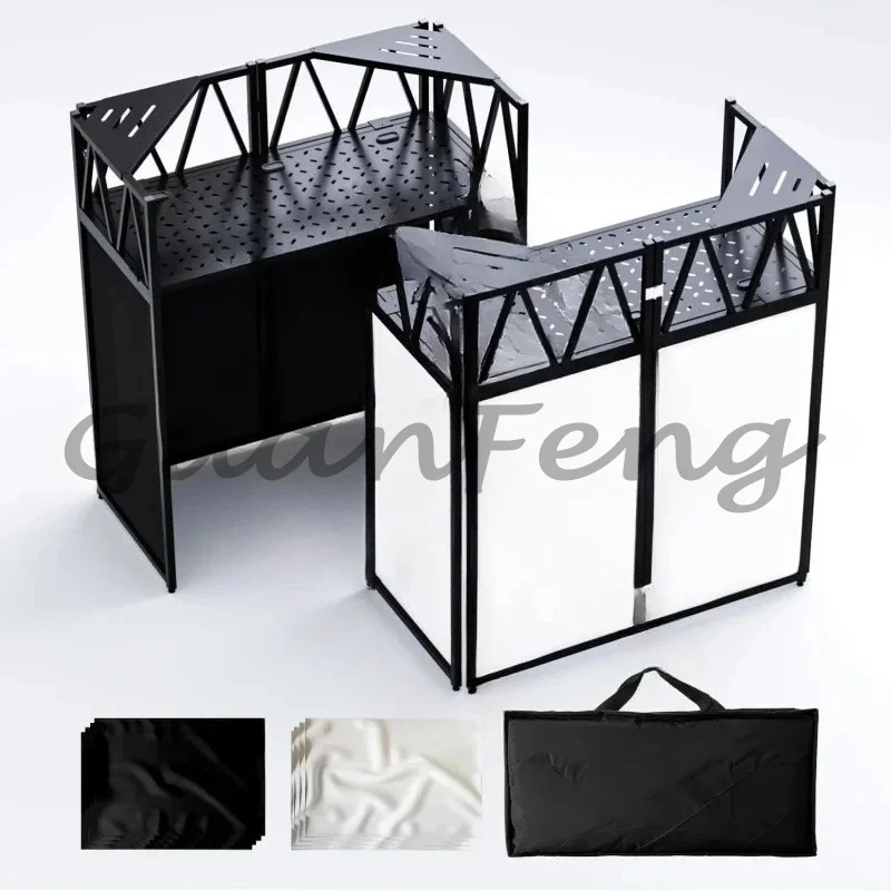 Custom Design Stage Booth Foldable Stand Light Emitting Diode Table