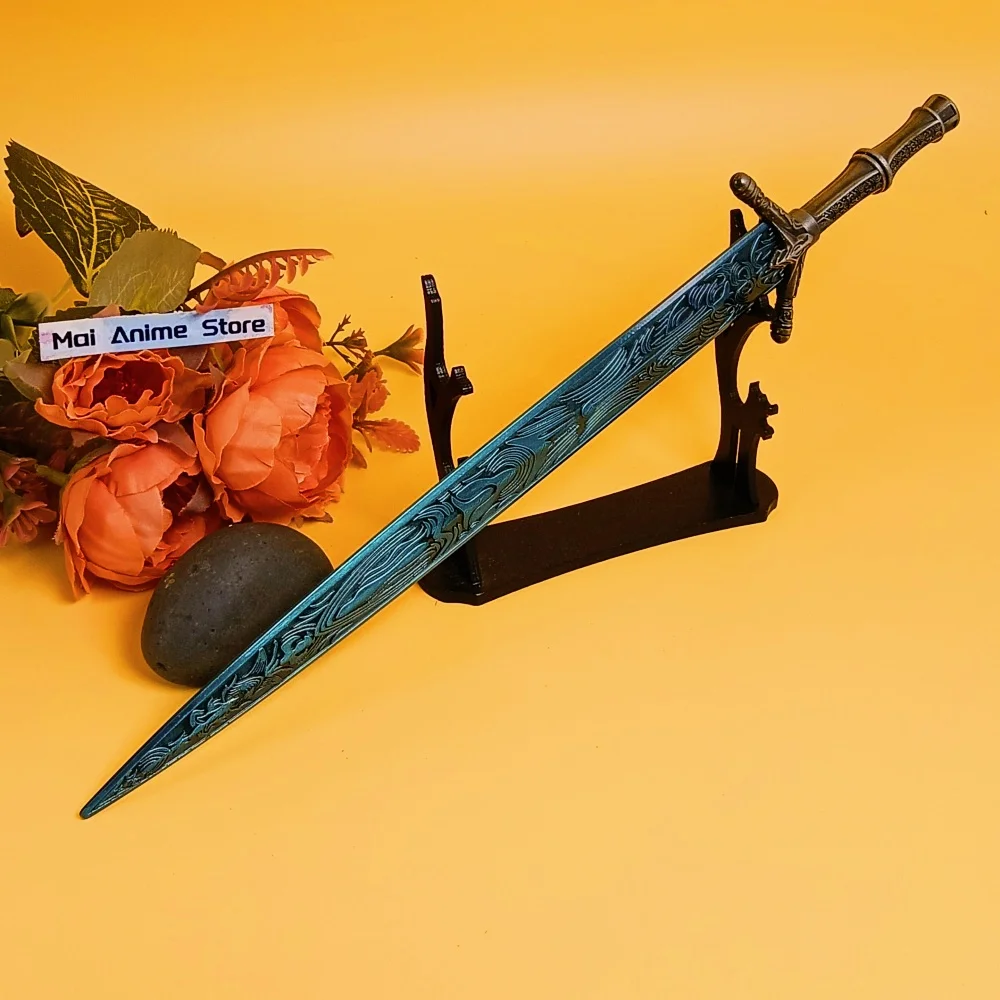 11,6-calowy miecz Elden Katana Ranni Ice Anime, miecz księżycowy, miecz ninja ze stali, metalowa szabla, prawdziwa japońska katana, niedożyłka, zabawka, prezent