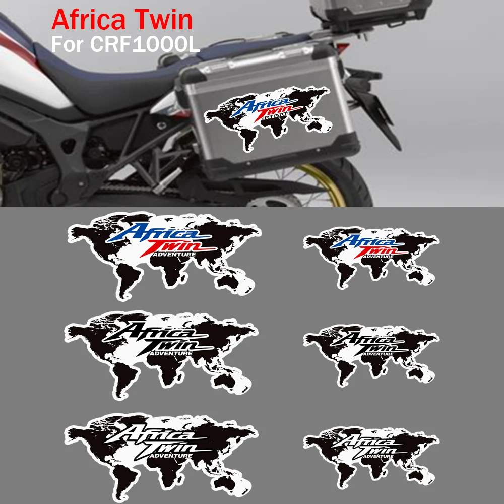 

For Honda Africa Twin CRF1000L Adventure Sports Motorcycle Trunk Luggage Cases Top Tank Pad Protection stickers