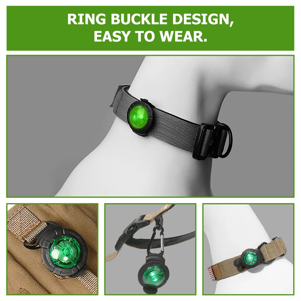 

Reinforced Hanging Dog Night Lamp Waterproof Outdoor Pet Collar Lamp Glowing Light For Puppy Collar Lightweight Portable Dog