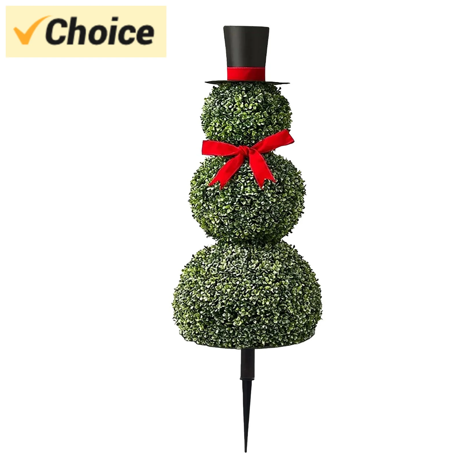 

Snowman Lawn Stake Decor, Set Of Festive Outdoor Christmas Figures With Ground Stakes, No-Maintenance Holiday Cheer For Porch