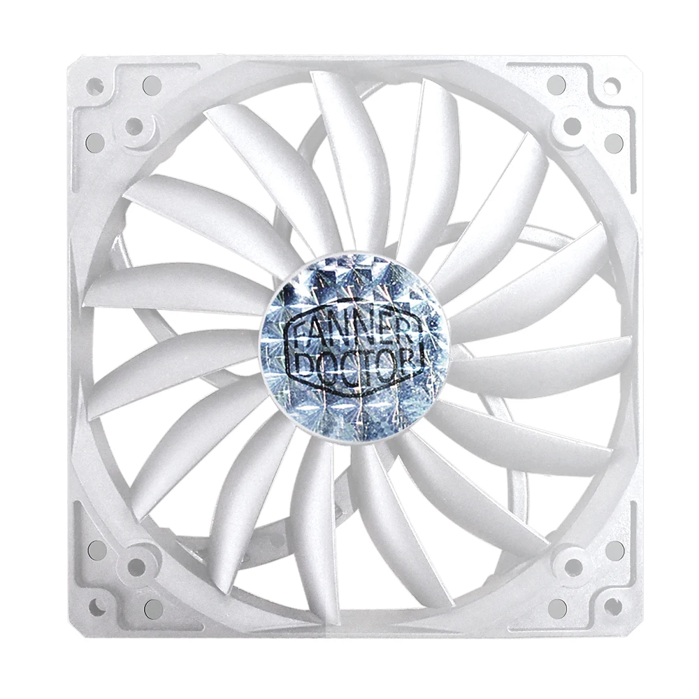 Imagem -06 - Fanner Doctor-ventilador do Radiador Refrigerado a Água Fluid Fan Rolamento Dinâmico Ventilador do Chassi Ultra-fino Refrigerado a Água Mf14015 15 mm