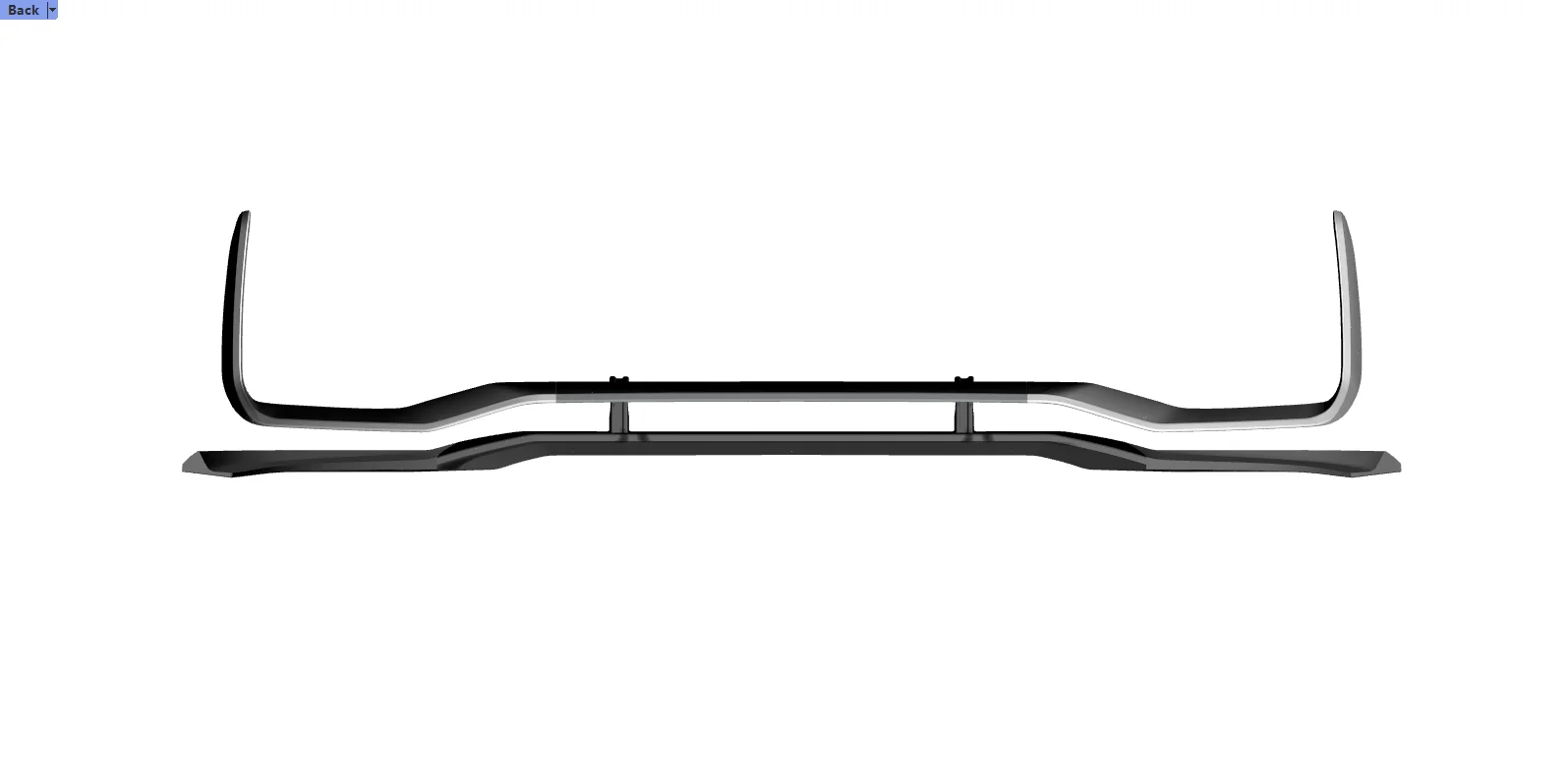 

Передний бампер из углеродного волокна для Audi RSQ8 2021р.