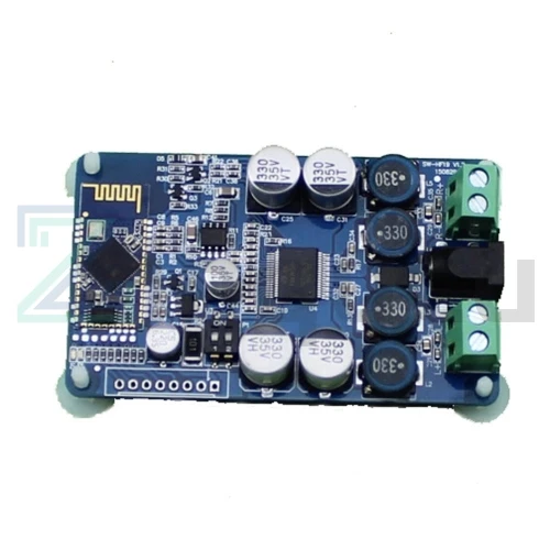 TDA7492P Bluetooth 4.0 power amplifier board 2X25W with audio port red blue TDA7492P Bluetooth 4.0 power amplifier board 2X25W