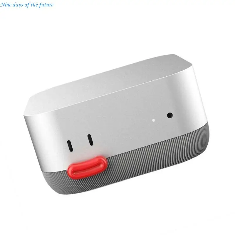 Space Saving Desktop Stand for 4 with Convenient Top Power Button and ABS Construction E65A
