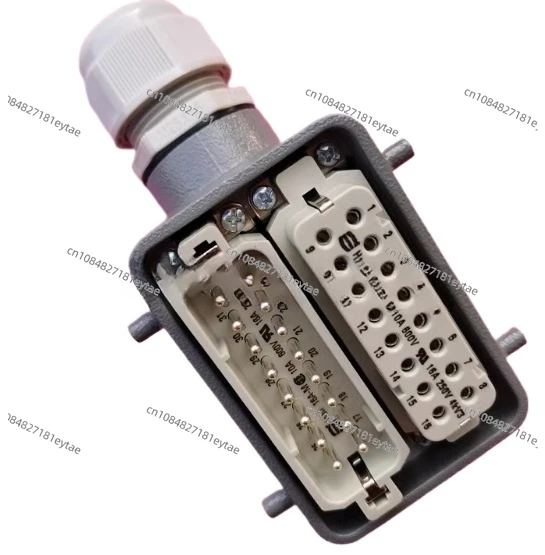 

Connector 09200162612 male plug HAN-16A-M precision small P16A/250V