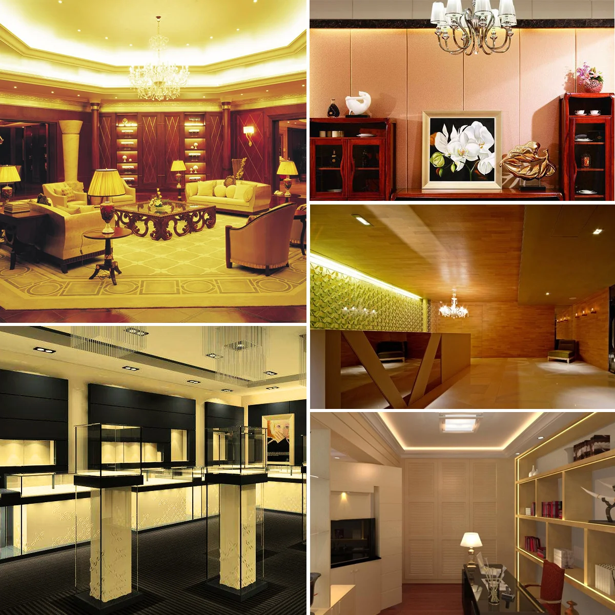 

2Pcs Aluminium LED Rigid Strip Bar Lights Dc 12V DIY Backlight Decorative Lighting for Rigid LED Strip